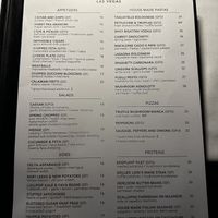 Full menu   at Crossroads Kitchen in Las Vegas
