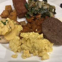 Hot fare for buffet   at Crossroads Kitchen in Las Vegas