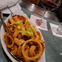 Calamari friti at Crossroads Kitchen in Las Vegas