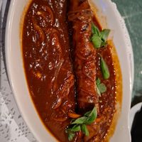 Italian sausage at Crossroads Kitchen in Las Vegas