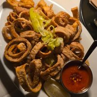 Calamari at Crossroads Kitchen in Las Vegas