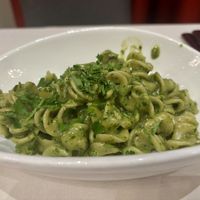 Sunday brunch fusilli with pesto   at Crossroads Kitchen in Las Vegas
