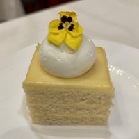 Sunday brunch lemon cake   at Crossroads Kitchen in Las Vegas