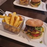 Burger menu at  Verte in Stockholm