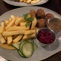 Meatballs   at  Verte in Stockholm