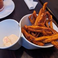 Sweet potato chips at  Verte in Stockholm