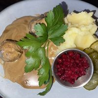 Meatballs  at  Verte in Stockholm