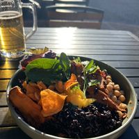 BBQ bowl with oumph   at  Verte in Stockholm