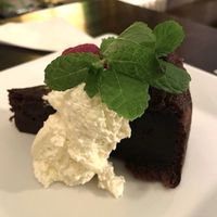 Chocolate cake (with a strong banana aftertaste, wich I liked!) at  Verte in Stockholm