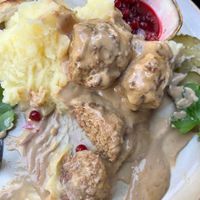 Larger portion than shown! Started eating before I remembered to take the picture! Couldn’t resist. Amazing Swedish lunch!   at  Verte in Stockholm