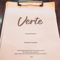  at  Verte in Stockholm