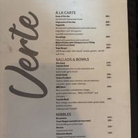   at  Verte in Stockholm