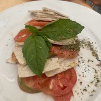 Tofu caprese   at Fauno Bar in Sorrento