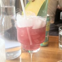 Mockingbird mocktail  at Ema in Chicago
