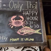 They will make EVERYTHING vegan upon request! at Only Thai in Fort Lauderdale