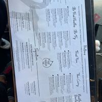 Menu  at Only Thai in Fort Lauderdale