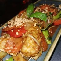 Malaysian satay vegetable with tofu at Tuk Tuk Asian Bistro in Newtownards