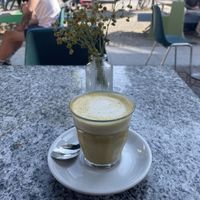 Curcuma-latte  at KARACHO in Aschaffenburg