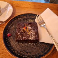 Veganer brownie at KARACHO in Aschaffenburg
