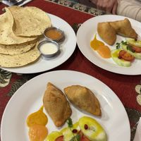 Samosas  at India in Arequipa