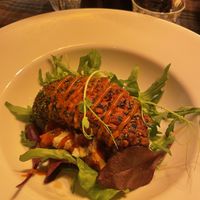 Some kind of meat substitute   at The Hielander Scottish Restaurant in Alkmaar