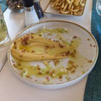 Fava bean puree at Panormos in Kefalonia