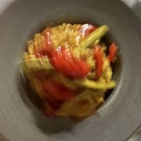 Pumpkin veggie vegan risotto by requestt  at Panormos in Kefalonia