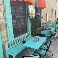 they even have sodden straws!!  at Deli Gourmet Falafel in Alacati