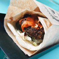   at Deli Gourmet Falafel in Alacati