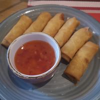 Frühlingsrollen als Vorspeise at Mama Thanh in Karlsruhe