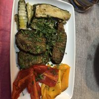 Side of grilled vegetables  at La Fontana Bellagio dei F.lli Patroni in Bellagio