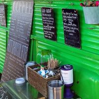 Supports worthy charity at The Little Green Van in Edinburgh