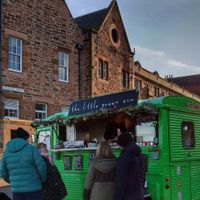 Handy for a swim  at The Little Green Van in Edinburgh