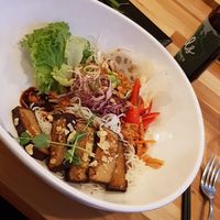 Teriyaki Bowl in vegan mit Tofu at Bome in Vechta