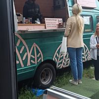 The food truck at Feed The Village in South East London