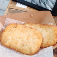 Hash browns at Mom's Baking Company in Breckenridge