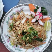 Phad Thai extra vegan at Asia Heidelberg - Freunde der Sichuan Küche in Heidelberg