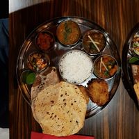 Vegan Thali at Surabhi in Manchester