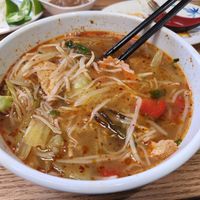 Pho after doctoring it up at Pho' Neighbors in Lake Elsinore