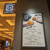 Menu at CB - Crossroads Burgers in Las Vegas
