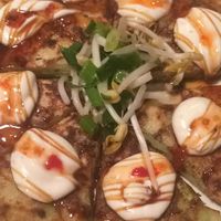 vegan Japanese pancake-dinner menu  at Lentil As Anything in St Kilda