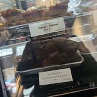Vegan treats in the case!  at Big Mouth Coffee Roasters in Beacon