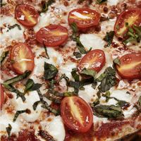 Pizza was amazing and their vegan cheese and other vegan toppings were so good    at Bozzelli's in Arlington