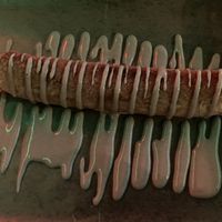 Caramel apple pie taquito 🤤  at JDs VegMex in Miami