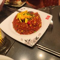 Mango rice at FUHU Bar & Restaurant in Las Vegas