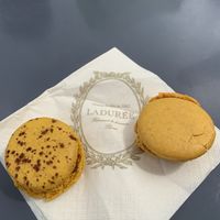 Great vegan macarons   at Ladurée in Vancouver