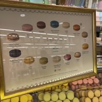 menu   at Ladurée in Vancouver