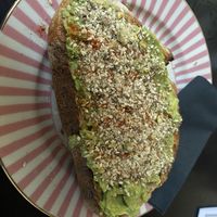 Avocado toast   at Bazilika Križanke in Ljubljana
