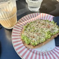 Avocado toast   at Bazilika Križanke in Ljubljana