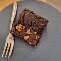 Schokokuchen at Café Kœr in Wurzburg